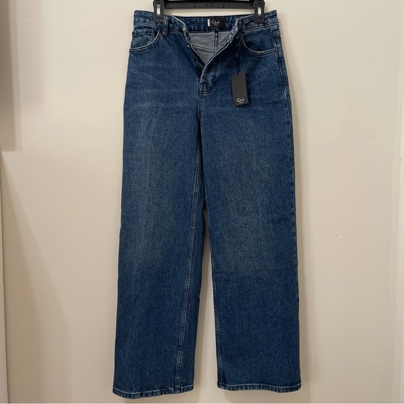 Rails Getty Wide Leg Denim Jeans in Moonlit Ocean - Picture 8 of 12